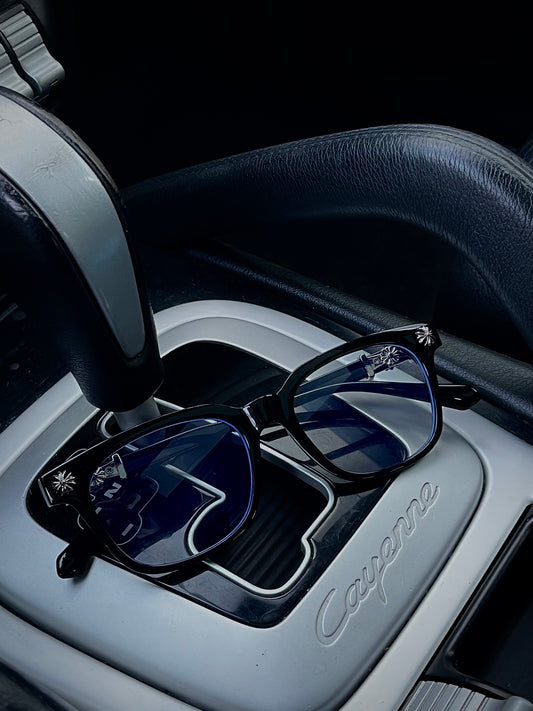 Okulary z filtrem światła niebieskiego do pracy przy komputerze – FashiOnSight, przód 