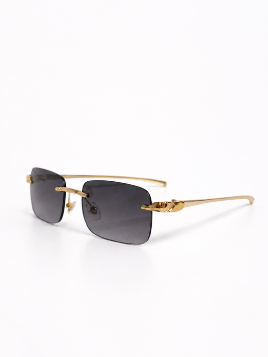 FashionSight™ Gold Wolf Classic – Okulary przeciwsłoneczne